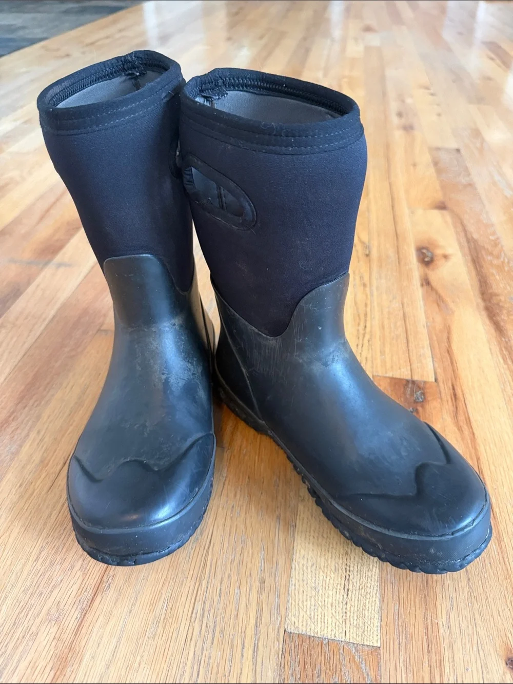 Bogs Kids Black Rain & Snow Boots